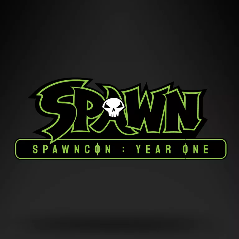 Spawn Logo Year One Pin